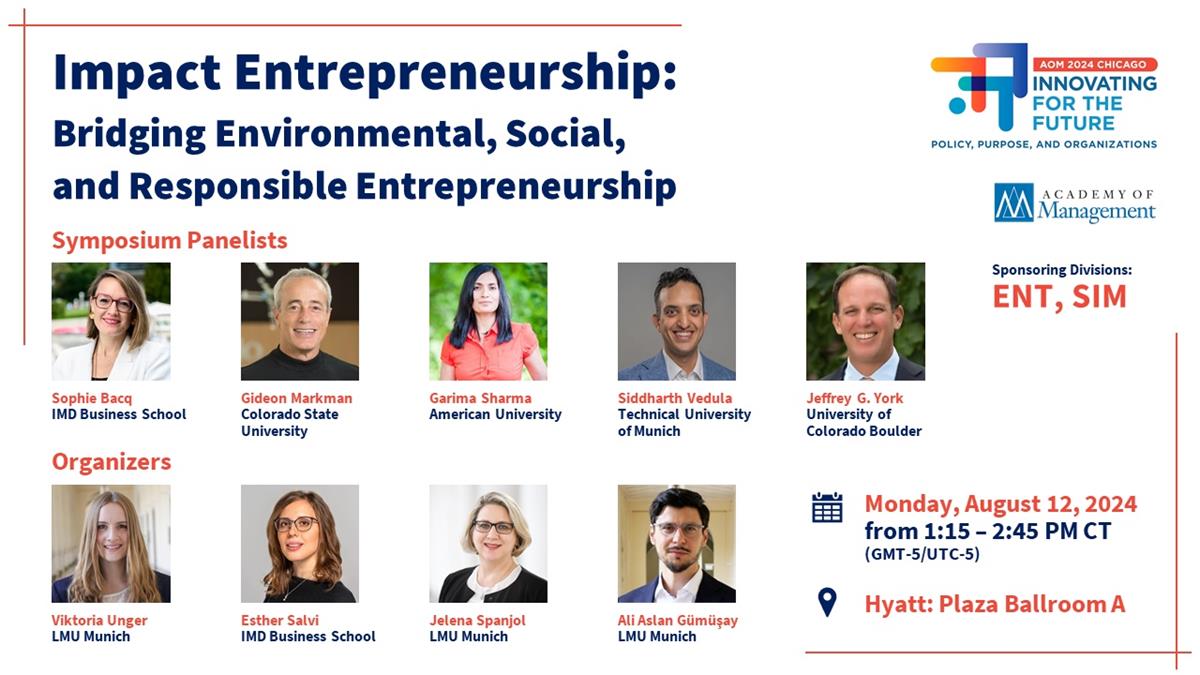 Symposium Impact Entrepreneurship